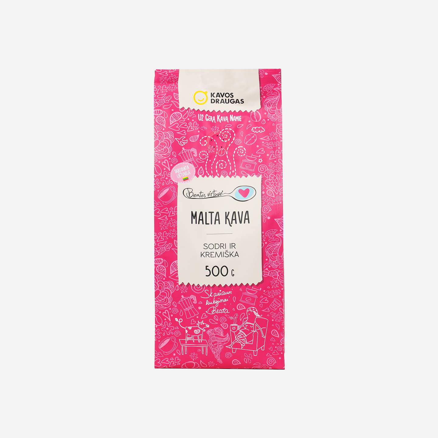 Ground coffee BEATOS VIRTUVĖ, 500 g